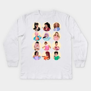 rpdr s08 Kids Long Sleeve T-Shirt